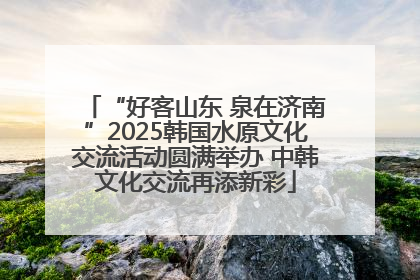 “好客山东 泉在济南”2025韩国水原文化交流活动圆满举办 中韩文化交流再添新彩