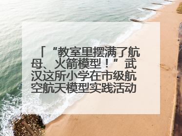 “教室里摆满了航母、火箭模型！”武汉这所小学在市级航空航天模型实践活动中获佳绩