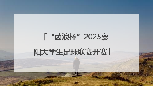 “茵浪杯”2025襄阳大学生足球联赛开赛