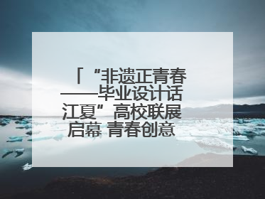 “非遗正青春——毕业设计话江夏”高校联展启幕 青春创意激活千年文脉