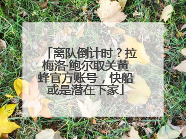离队倒计时？拉梅洛·鲍尔取关黄蜂官方账号，快船或是潜在下家
