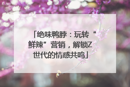 绝味鸭脖：玩转“鲜辣”营销，解锁Z世代的情感共鸣