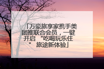 万豪旅享家携手美团推联合会员，一键开启 “吃喝玩乐住” 旅途新体验