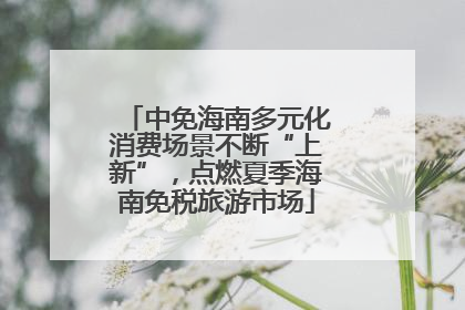 中免海南多元化消费场景不断“上新”，点燃夏季海南免税旅游市场