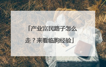 产业富民路子怎么走？来看临朐经验