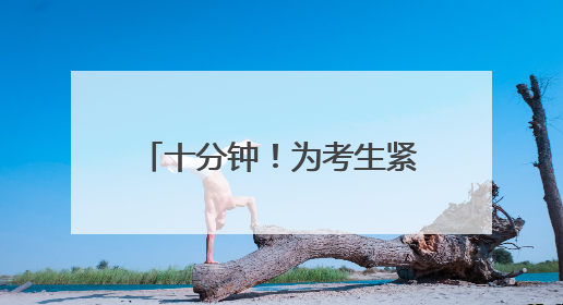 十分钟！为考生紧急补办身份证明