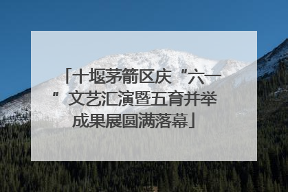 十堰茅箭区庆“六一”文艺汇演暨五育并举成果展圆满落幕