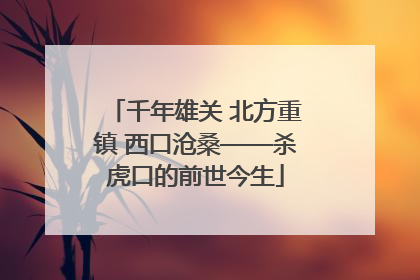 千年雄关 北方重镇 西口沧桑——杀虎口的前世今生