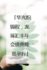 华光织锦程，龙环汇丰年会盛典隆重举行