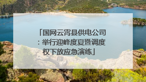 国网云霄县供电公司：举行迎峰度夏暨调度权下放应急演练