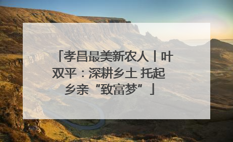 孝昌最美新农人丨叶双平：深耕乡土 托起乡亲“致富梦”