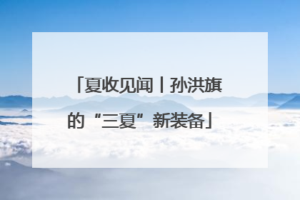 夏收见闻丨孙洪旗的“三夏”新装备