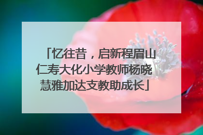 忆往昔，启新程眉山仁寿大化小学教师杨晓慧雅加达支教助成长