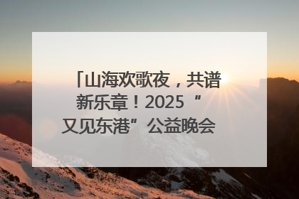 山海欢歌夜，共谱新乐章！2025“又见东港”公益晚会奏响文旅强音