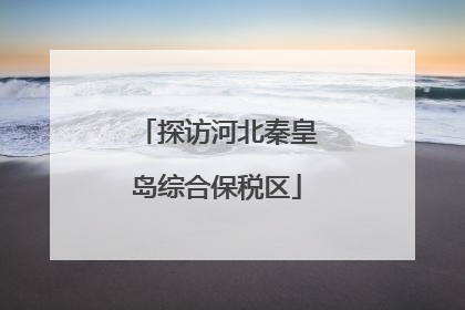 探访河北秦皇岛综合保税区