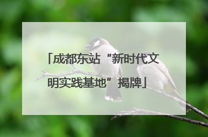 成都东站“新时代文明实践基地”揭牌
