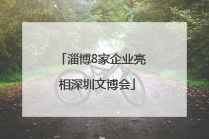 淄博8家企业亮相深圳文博会