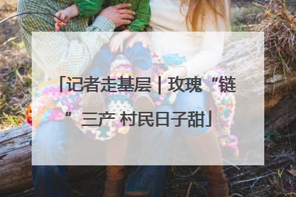 记者走基层｜玫瑰“链”三产 村民日子甜
