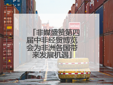 非媒盛赞第四届中非经贸博览会为非洲各国带来发展机遇