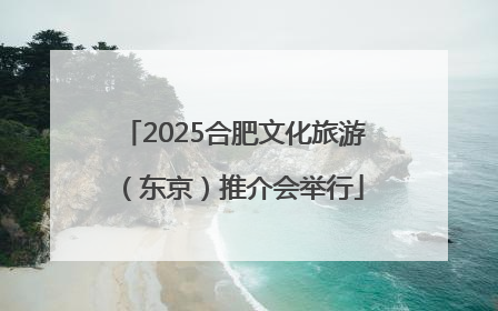 2025合肥文化旅游（东京）推介会举行