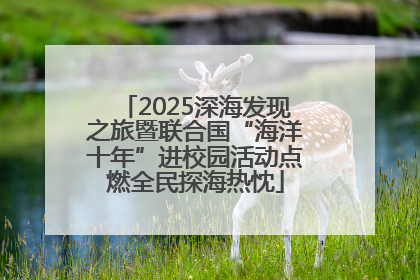 2025深海发现之旅暨联合国“海洋十年”进校园活动点燃全民探海热忱